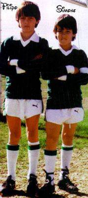 Inzaghi et son fr�re